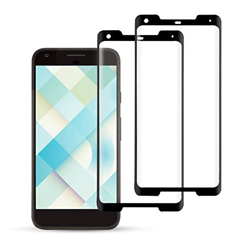 2Pack compatible Google Pixel 2XL Screen Protector YRMJK AntiFingerprintNoBubbleScratchResistant Tempered Glass for Google Pixel 2XL