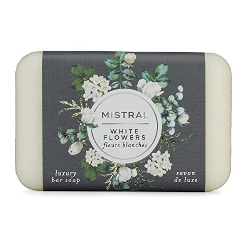 Mistral Classic Bar Soap White Flowers 2 Bars Mistral Classic Bar Soap White Flowers 2 Bars