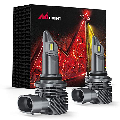 Nilight 9006HB4 LED Headlight Bulbs40W 6000K 2Pack Low beam Fog Light LED Headlights Conversion Kit Extremely Bright Cool White Replacement Bulbs2 Years Warranty