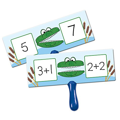 Learning Resources Greater Gator Answer Boards, Set of 4