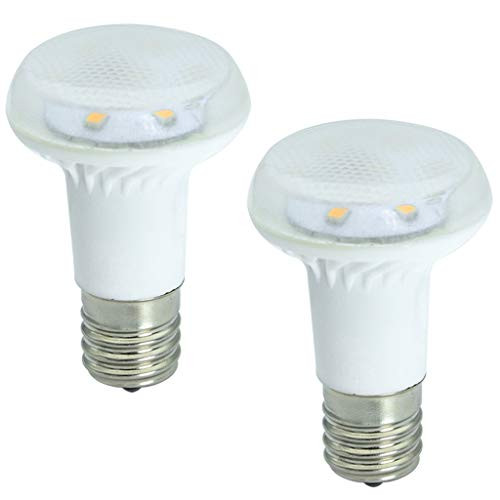 3W LED R39 Bulbs E17 BaseAC100V~120V 30W Halogen Bulb Replacement for Reading Lamp Cabinet Lamp Desk Lamp Landscape Recessed Track LightingDaylight 6000k Pack of 2