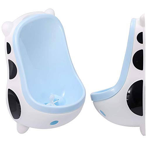 Potty Training Urinal for Boys  Cute Cow Training UrinalPotty Urinal Pee Trainer Urine White Blue