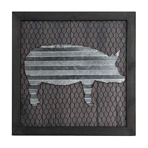 Sunbelt Gifts Hog Themed Kitchen Wood Wall Decor Multi