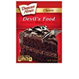 Duncan Hines Classic Devils Food Cake Mix 1525 Ounce Pack of 2