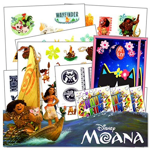 Temporary Tattoos for Kids Assorted Temporary Tattoos Bundle Includes Separately Licensed GWW Reward Stickers Door Hangers Moana Temporary Tattoos for Kids Assorted Temporary Tattoos Bundle Includes Separately Licensed GWW Reward Stickers Door Hangers Moana
