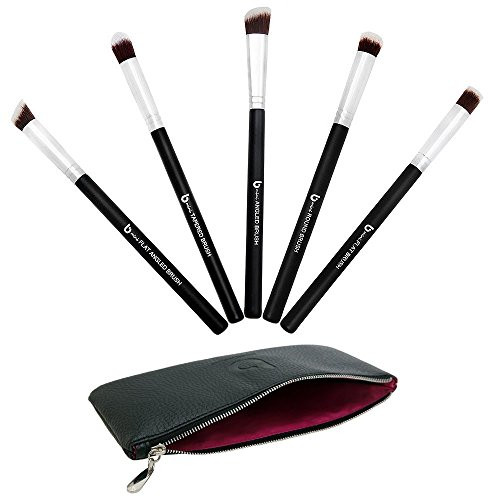 Mini Kabuki Makeup Brush Set Beauty Junkees 5pc Professional Eyeshadow Make Up Brushes with Case Blending Concealer Contour Highlighter Smudging Eye Shadow Cosmetics Cruelty Free Mini Kabuki Makeup Brush Set Beauty Junkees 5pc Professional Eyeshadow Make Up Brushes with Case Blending Concealer Contour Highlighter Smudging Eye Shadow Cosmetics Cruelty Free