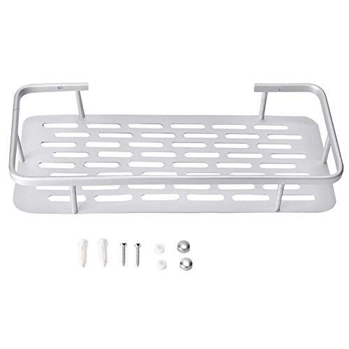Bathroom Shelf Shower Caddy Organizer Storage Shelf Aluminum Alloy Wall Soap Dish Holder for Shower Bathroom Bathtub Kitchen Sink