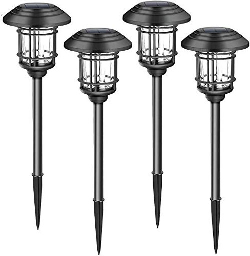 INSOME Solar Pathway Lights 4 Pack Solar Garden Lights Waterproof Auto OnOff LED Solar Landscape Lights for Lawn Patio Yard Garden Walkway Driveway INSOME Solar Pathway Lights 4 Pack Solar Garden Lights Waterproof Auto OnOff LED Solar Landscape Lights for Lawn Patio Yard Garden Walkway Driveway