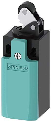 Siemens 3SE5 2320HE10 International Limit Switch Complete Unit Plastic Enclosure 31mm Width Roller Lever Metal Lever Plastic Roller 13mm Snap Action Contacts Integrated 1 NO  1 NC Contacts
