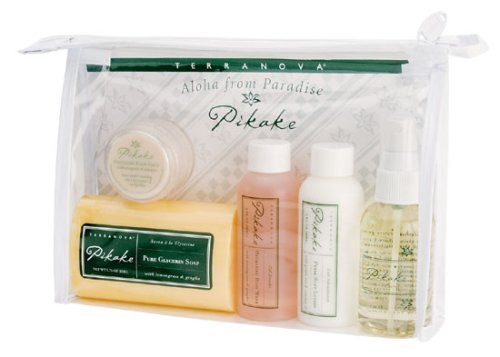Terranova Pikake Travel Bath and Shower Kit