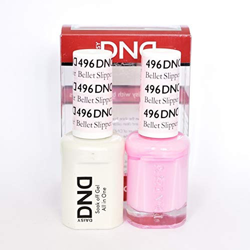 DND Gel  Matching Polish Set 496  Bellet Slipper