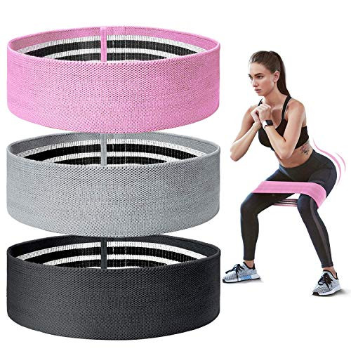 Conido Booty Bands Resistance Bands for Women Butt and Legs Exercise Bands for Home Workout Pilates Yoga Stretching Wide NonSlip Fabric Workout Band 3 Set for Squat Glute Hip Training Conido Booty Bands Resistance Bands for Women Butt and Legs Exercise Bands for Home Workout Pilates Yoga Stretching Wide NonSlip Fabric Workout Band 3 Set for Squat Glute Hip Training