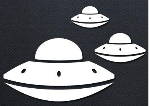 Makarios LLC UFOs Cars Trucks Vans Walls Laptop MKR White 55 x 375MKR836 Makarios LLC UFOs Cars Trucks Vans Walls Laptop MKR White 55 x 375MKR836