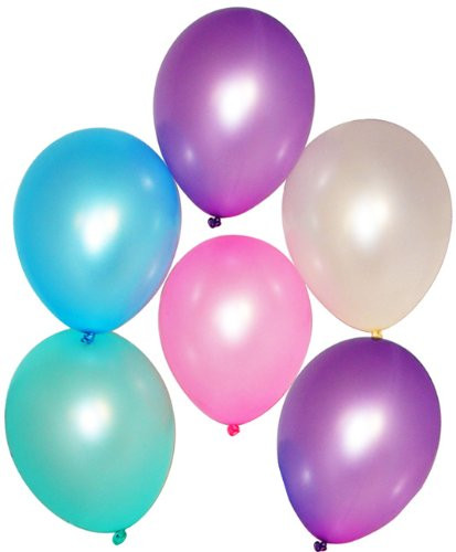 Latex Pastel Pearl Balloons (144 pcs)