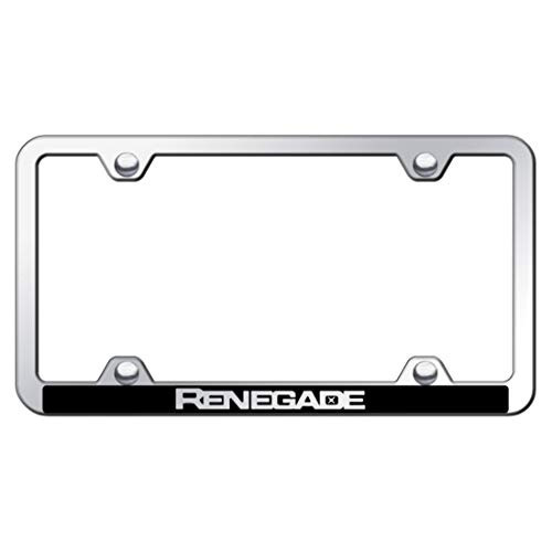 AuTomotive Gold INC License Plate Frame for Jeep Renegade Plastic Chrome AuTomotive Gold INC License Plate Frame for Jeep Renegade Plastic Chrome
