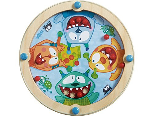HABA Game of Skill: Mini Monster - Wooden Dexterity Game for Ages 2 and Up HABA Game of Skill: Mini Monster - Wooden Dexterity Game for Ages 2 and Up
