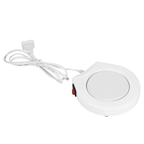 Coffee Mug Warmer  110V White Electric Powered Cup Warmer Heater Pad Coffee Tea Milk Mug US Plug