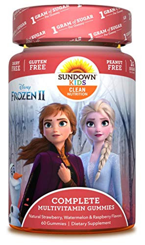 Sundown Kids Disney Frozen 2 Complete Multivitamin 60 Count