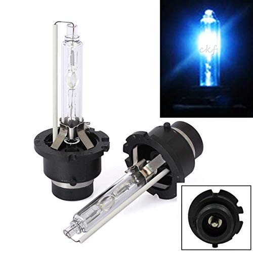CK Formula 1 Pair D2S D2R D2C 10000K Bright Deep Blue Xenon HID Headlight Light Lamp Bulbs Low Beam 66040 85122 USA