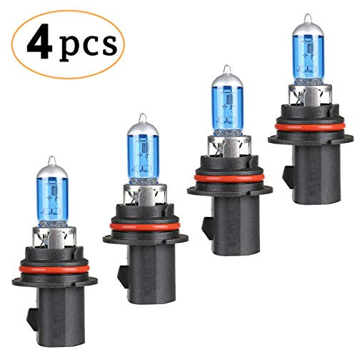 CK FORMULA 4 Pieces 9007 HB5 Halogen Headlight Bulbs Low and High Beam 12V 65W55W 5000K Super White PX29t Base