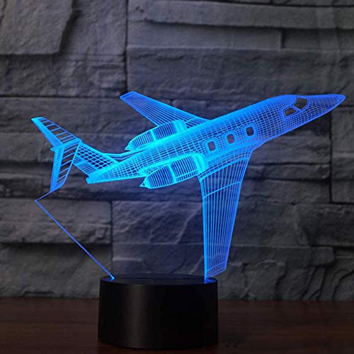 Jet Air Plane USB Desk Lamp 3D Lamp Light LED 7 Color Change 3D Night Light Touch Switch Baby Bedroom Table Lamp Jet Air Plane USB Desk Lamp 3D Lamp Light LED 7 Color Change 3D Night Light Touch Switch Baby Bedroom Table Lamp