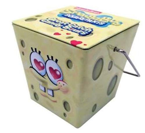 Spongebob Squarepants Great Catch Candy Sours  One 1 Collectible Tin  Sour Strawberry Lemonade Flavor