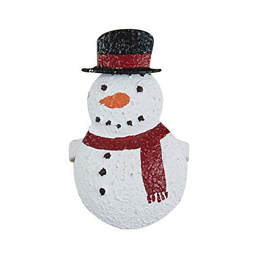 Park Designs Snowman Napkin Ring Set  White