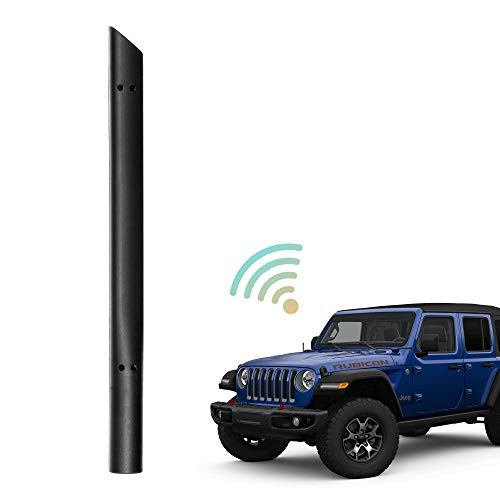VOFONO Short Copper Antenna Compatible with Jeep Wrangler JK JL JLU Sahara Rubicon Gladiator 20072020  7 inches Rubber Antenna Replacement Mast  Designed for Optimized FMAM Radio Reception