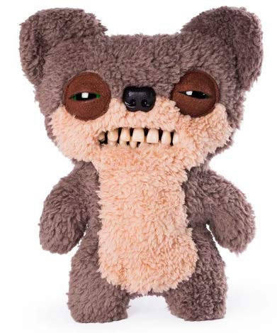 Fuggler Funny Ugly Monster 9 Teddy Bear Nightmare Plush Creature with Teeth  Fuzzy Brown