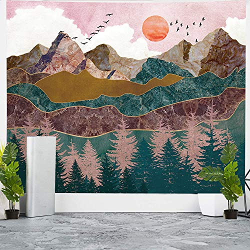 Nidoul Mountain Wall TapestryNature Landscape Tapestry Wall HangingHippie Sunset Forest Tree TapestryWall Art Decoration for Bedroom Living Room Dorm82 X 59 Nidoul Mountain Wall TapestryNature Landscape Tapestry Wall HangingHippie Sunset Forest Tree TapestryWall Art Decoration for Bedroom Living Room Dorm82 X 59