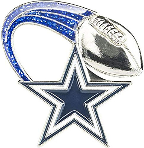 aminco NFL Dallas Cowboys Glitter Trail Pin aminco NFL Dallas Cowboys Glitter Trail Pin