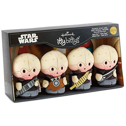 HMK Hallmark itty bittys Star Wars Cantina Band Stuffed Animals Collector Set of 4 HMK Hallmark itty bittys Star Wars Cantina Band Stuffed Animals Collector Set of 4