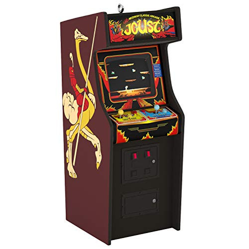 Hallmark Keepsake Christmas Ornament 2020 Joust Video Arcade Game With Sound and Light