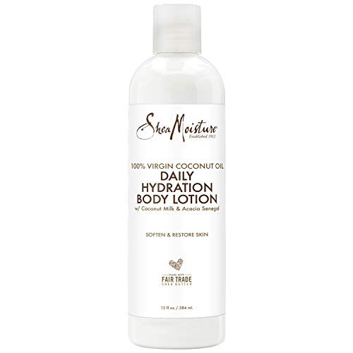 SheaMoisture 100 virgin coconut oil daily hydration body lotion moisturizer 13 Fluid Ounce