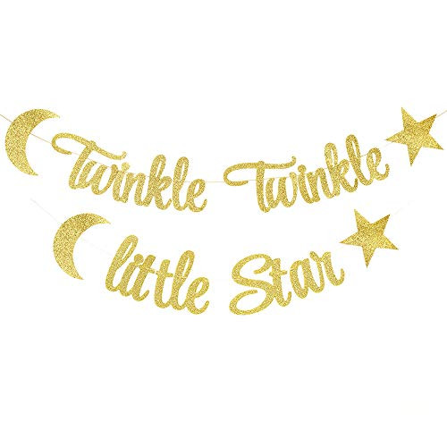 palasasa Twinkle Twinkle Little Star Banner Baby Shower Gender Reveal Party Glitter Party Decor palasasa Twinkle Twinkle Little Star Banner Baby Shower Gender Reveal Party Glitter Party Decor