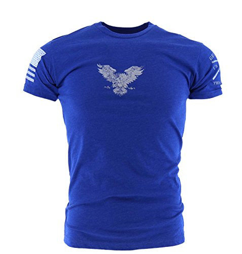 Grunt Style Basic Eagle Blue TShirt  2XLarge