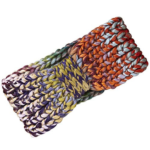 Tickled Pink Womens Ombre Knit Headband Multicolor