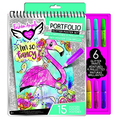 Fashion Angels Enterprises Glitter Poster Portfolio Set