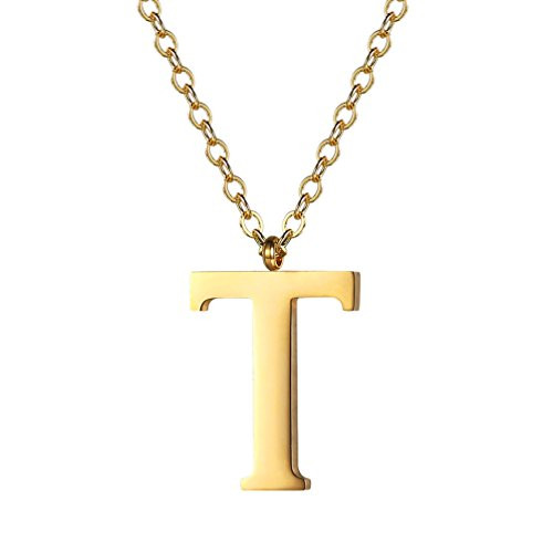 PROSTEEL Trendy Letter Necklaces Gold Layered Necklace Initial Pendant PROSTEEL Trendy Letter Necklaces Gold Layered Necklace Initial Pendant