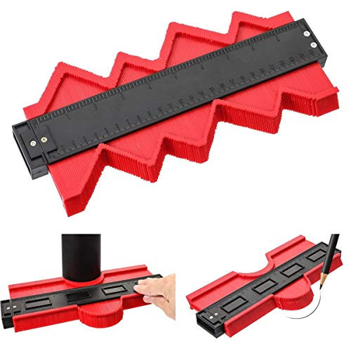 Contour Gauge Duplicator Plastic Profile MultiFunctional Shaping Contour Gauge Profile Contour Duplication Gauge Copy Irregular Shapes Precise Measuring for Corners Contoured 5 Inch Contour Gauge Duplicator Plastic Profile MultiFunctional Shaping Contour Gauge Profile Contour Duplication Gauge Copy Irregular Shapes Precise Measuring for Corners Contoured 5 Inch