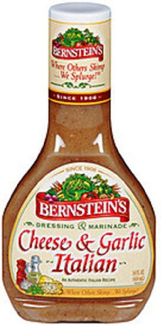Bernsteins Cheese and Garlic Italian Dressing 14Ounce Pack of 3
