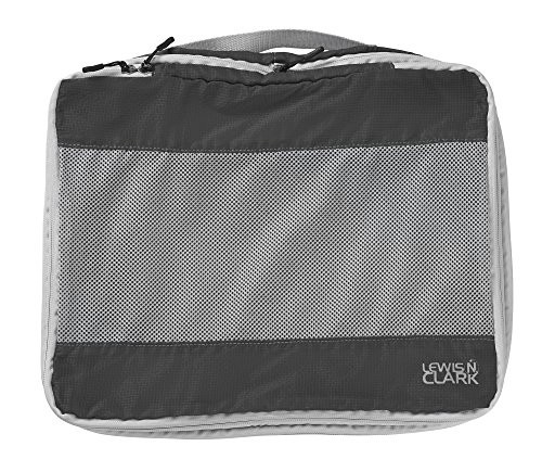 Lewis N Clark Electrolight Packing Cube, Large, Charcoal