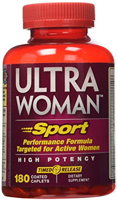 Vitamin World Ultra Woman Sport Daily Multi Vitamin 180 Coated Caplets