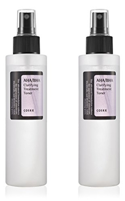 COSRX AHABHA Clarifying Treatment Toner 150ml 2 Pack Skin Rejuvenation Daily Exfoliation Skin Brightening Whiteheads Blackheads Prevention COSRX AHABHA Clarifying Treatment Toner 150ml 2 Pack Skin Rejuvenation Daily Exfoliation Skin Brightening Whiteheads Blackheads Prevention