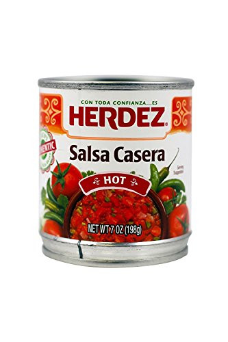 Herdez Salsa Casera 3 pack 7 Oz Cans for a total of 21 oz