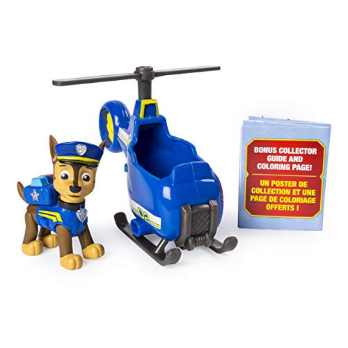 PAW Patrol Ultimate Rescue Chases Mini Helicopter with Collectible Figure Ages 3 and Up