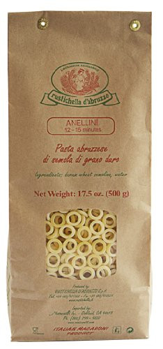 Rustichella dAbruzzo Anellini Pasta 175oz