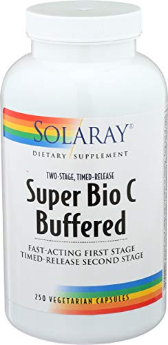 Solaray Tstr Super Bio C  Buffered 250 Count