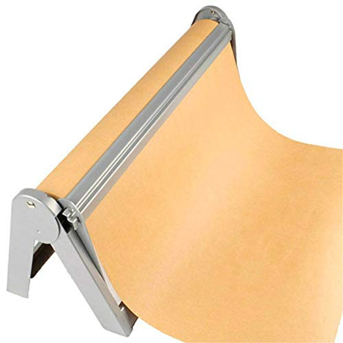 Paper Roll Dispenser and Cutter 24 Butcher Paper Wrapping Paper Craft Paper Freezer or Vinyl Roll Holder Wall Mount or Tabletop