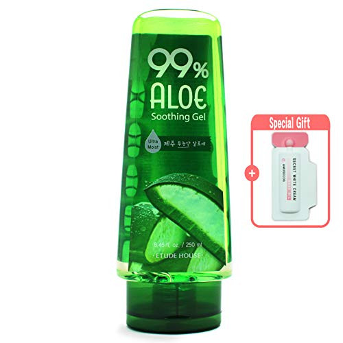 EtudeHouse 99 Aloe Soothing Gel 845 fl Oz  250 mL All Skin Types Moisturized